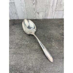 VTG Community Plate Silver Plated Large Serving Spoon